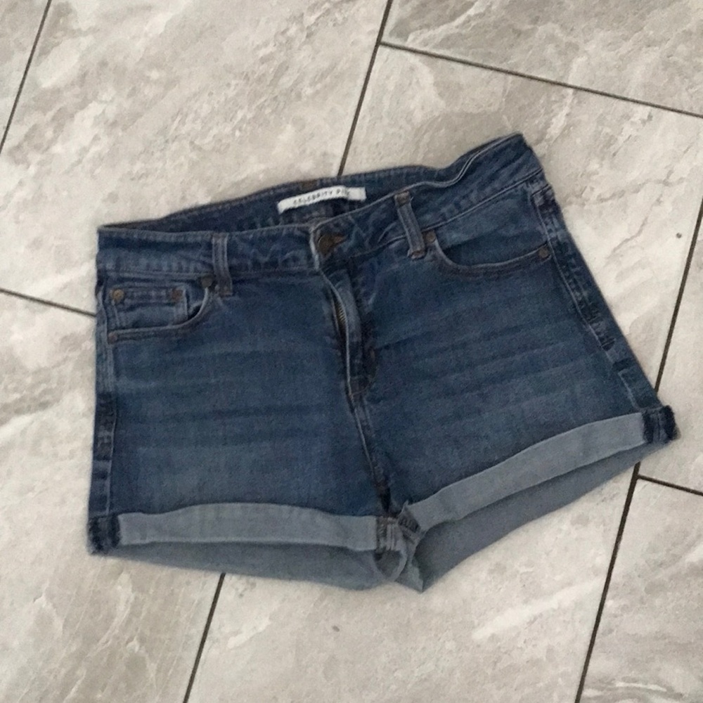 CELEBRITY PINK Women Blue Denim Shorts | 9/29